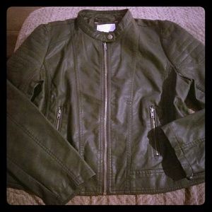 Xl faux leather jacket